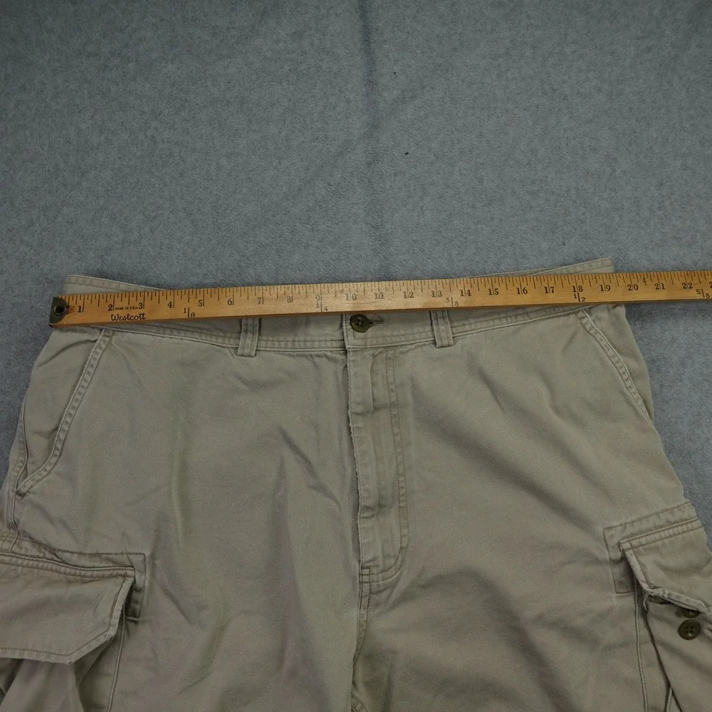 Polo Ralph Lauren‎ Shorts Mens 38 Tan Cotton Classic Distressed Utility Cargo